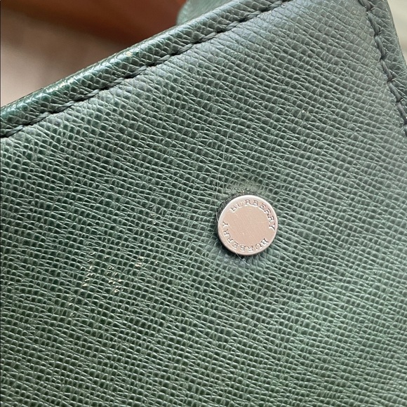 BURBERRY Zippered Clutch Leather Vintage Bag - Picture 11 of 16